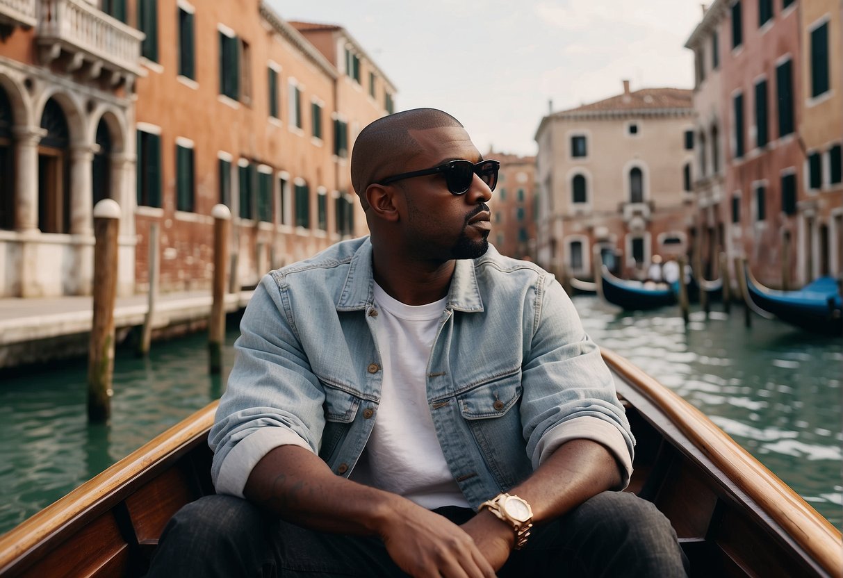 Kanye West à Venise 1