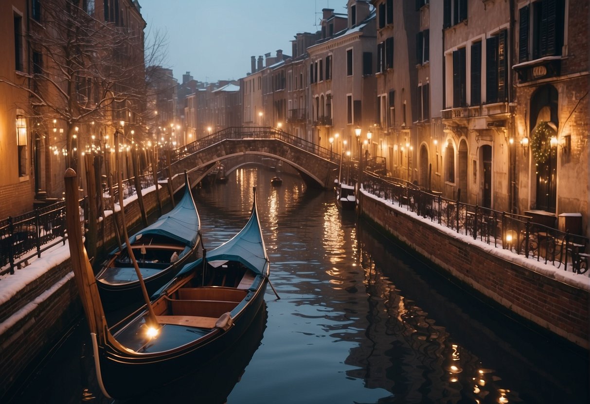 Venezia nel dicembre 1