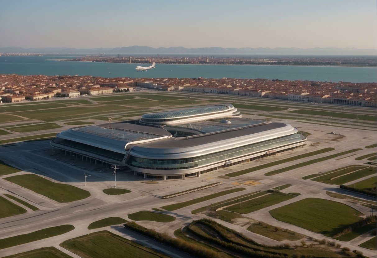 Plan aéroport Marco Polo Venise 1
