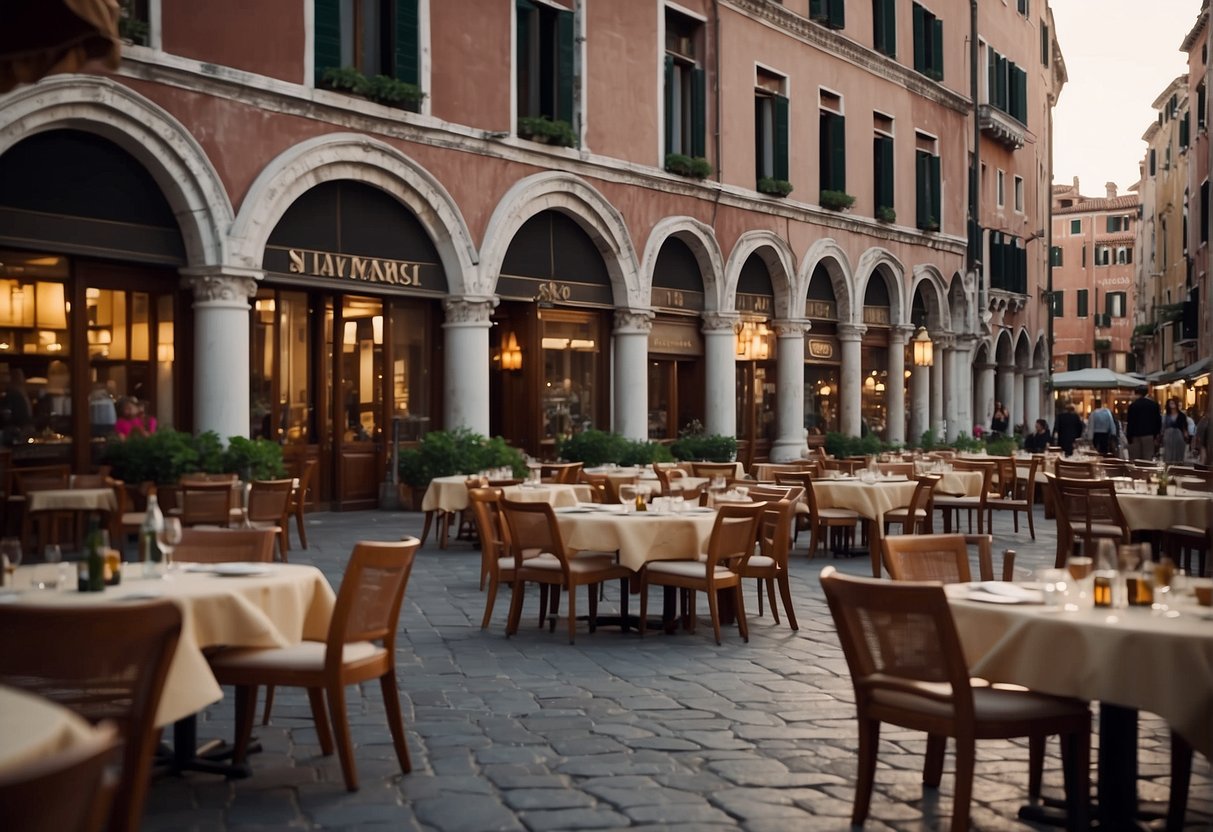 Restaurant Piazza San Marco Venice 2