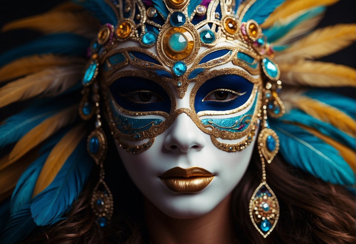 Masque carnaval femme 1