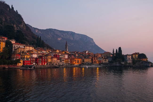 Lago Como Venecia distancia 2