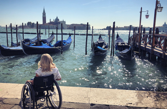Venise en fauteuil roulant 1